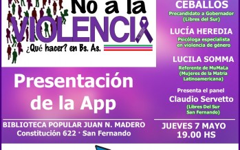 Libres del Sur presenta una aplicación contra la violencia de género