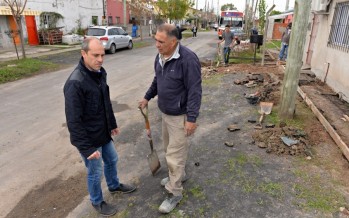 Avanza el Plan de Mejoramiento del barrio Héroes de Malvinas