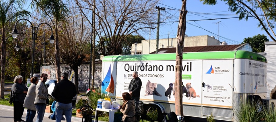 Esta semana el Quirófano Móvil de Zoonosis estará en el Barrio San Jorge, Infico y Delta