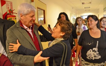 Reapareció Luis Andreotti para inaugurar el nuevo Centro de Salud Bertrés