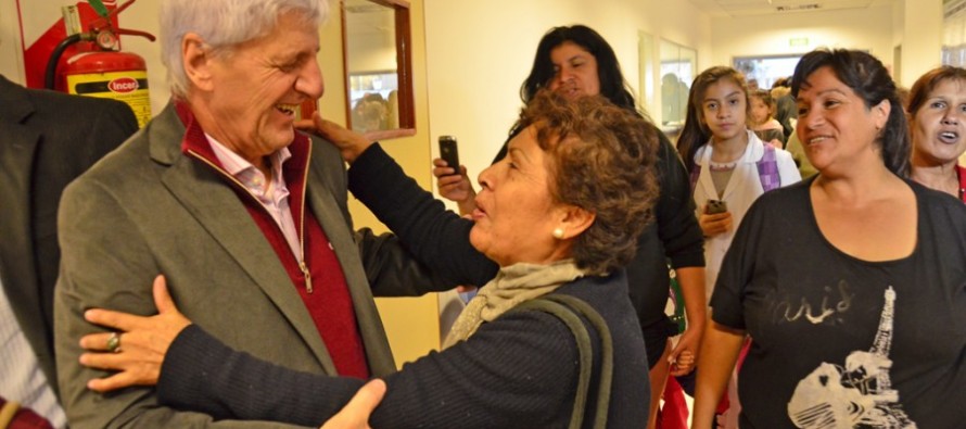 Reapareció Luis Andreotti para inaugurar el nuevo Centro de Salud Bertrés