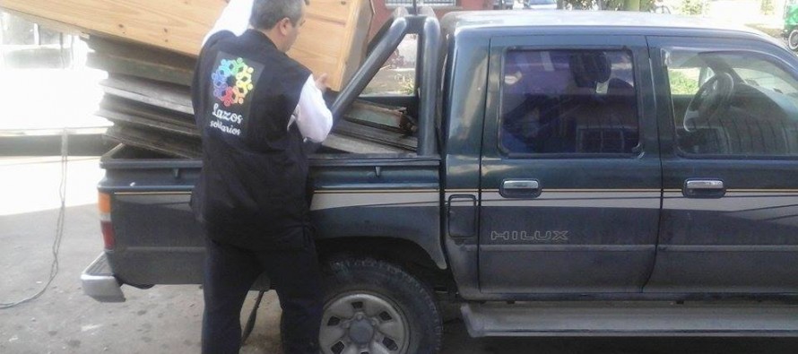 La ONG Lazos Solidarios donó una vivienda prefabricada
