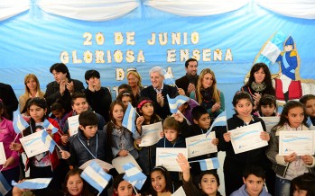 Celebración del “Día de la Bandera” de los alumnos de los CEIM