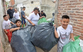 Las murgas iniciaron su programa de reciclaje en el Día Mundial del Medio Ambiente