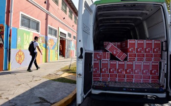 Se entregaron estufas a escuelas públicas