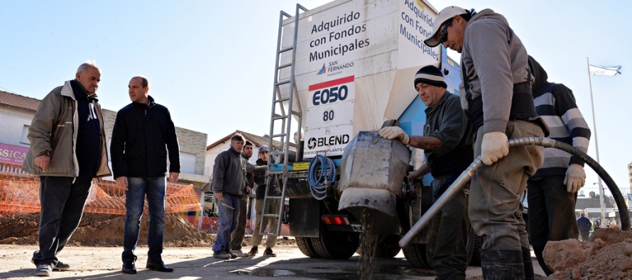 Continúan las obras en el Centro Comercial de Virreyes