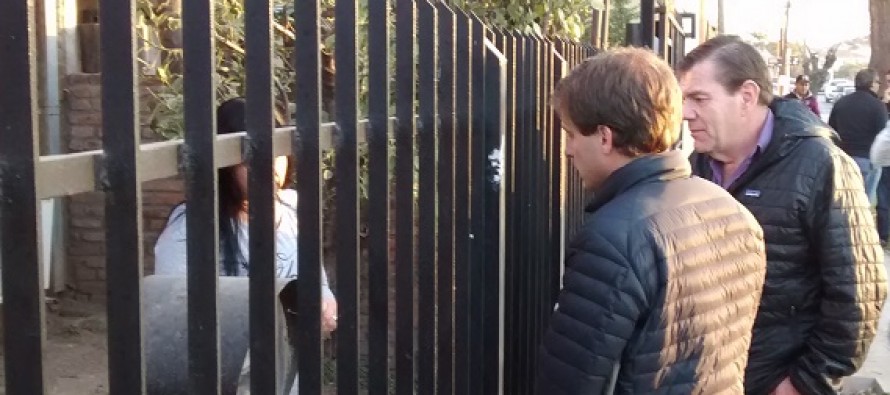 Montenegro y Campbell recorrieron la avenida Uruguay donde los vecinos denunciaron nueva modalidad de robo “piraña”