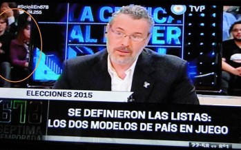 Gastón D’Aquino visitó los estudios de 678 para pedirle a Scioli que le habilite la lista