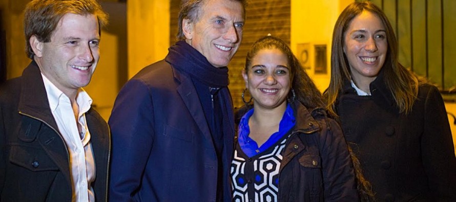 Mauricio Macri visitó Victoria acompañado por María Eugenia Vidal