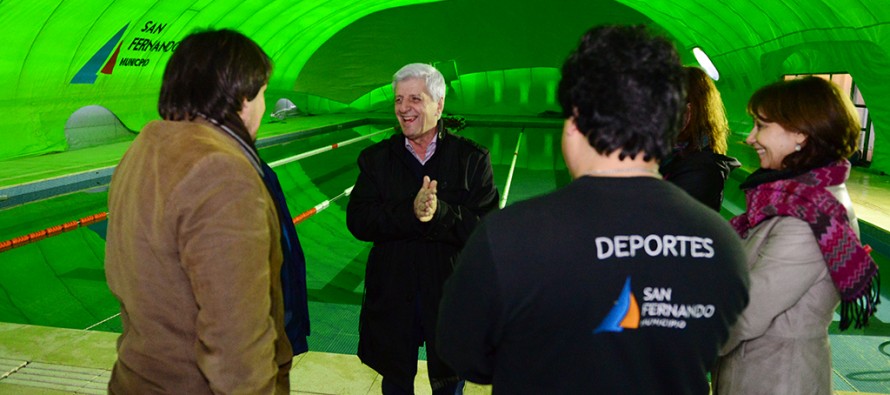 El ‘Poli’ N° 5 ya tiene su pileta climatizada