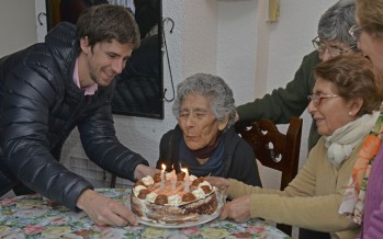 Laurentina celebró su cumpleaños número 102
