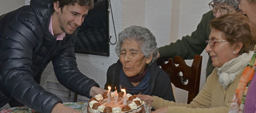 Laurentina celebró su cumpleaños número 102