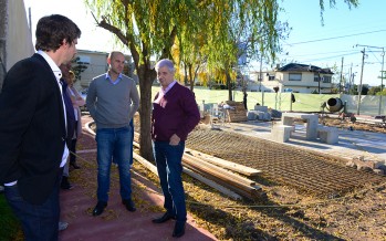 Renovación de la plaza del barrio Aviación