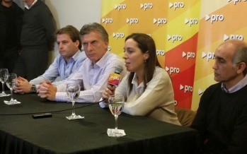 Alex Campbell, uno de los que acompaña de cerca a Vidal en la campaña de Macri en la Provincia