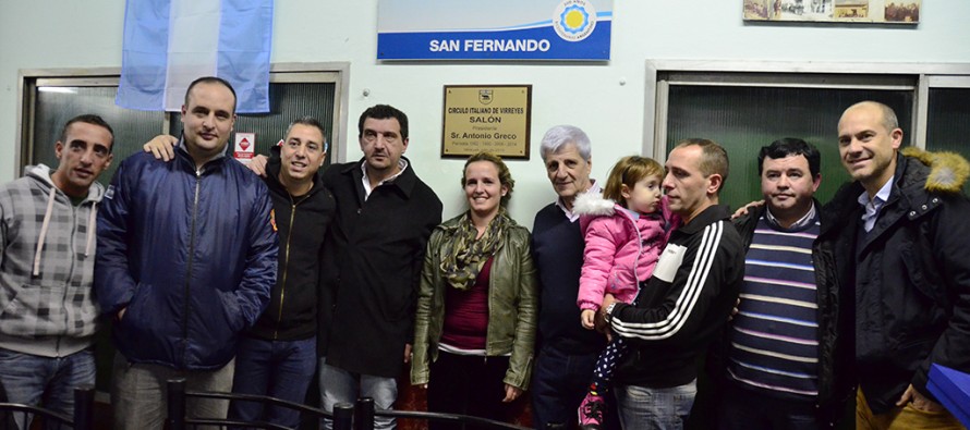 Homenaje a ex presidentes del Círculo Italiano de Virreyes