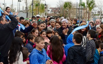 Se inauguró una nueva plaza en barrio Aviación