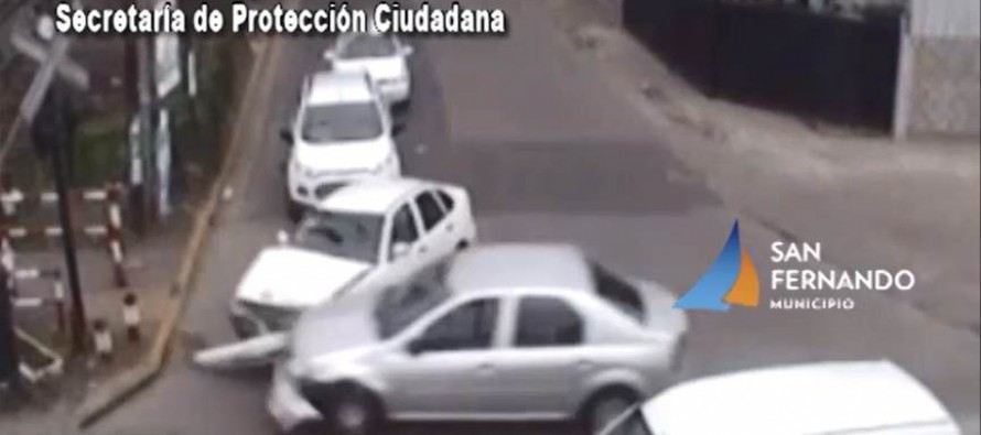 Accidente en la vías del tren ramal Victoria – Capilla del Señor