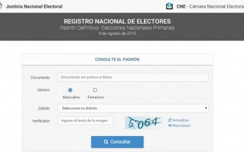 ¿Dónde voto? Consultá el padrón electoral para las elecciones del domingo