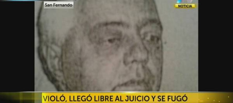 Llegó a juicio acusado de violar a una chica, no fue a la audiencia y está prófugo