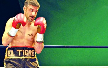 Leonardo Sbaraglia en pleno rodaje de la película «Sangre en la boca» con escenas filmadas en San Fernando