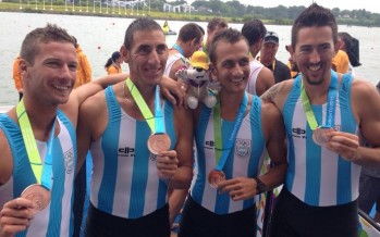 Los remeros de San Fernando aportaron una nueva medalla para Argentina en los Juegos Panamericanos de Toronto