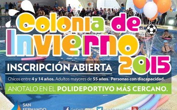 Comienzan las inscripciones para la Colonia de Invierno 2015