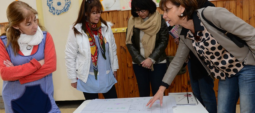 Anunciaron obras para el Jardín 902 del barrio San Jorge