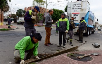 Mejoras en calles, veredas y cordones en Virreyes