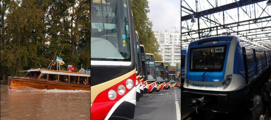 Cómo funcionará el transporte público de pasajeros durante las PASO