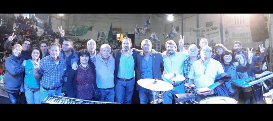 Matías Molle cerró su campaña en el Barrio Nuevo: “Este es un trabajo a largo plazo”