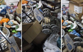 Robaron las donaciones para los afectados del temporal del depósito de Lazos Solidarios