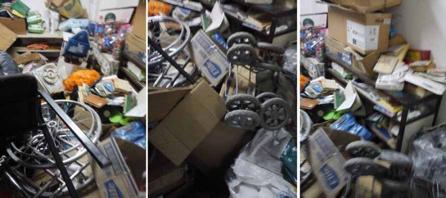 Robaron las donaciones para los afectados del temporal del depósito de Lazos Solidarios