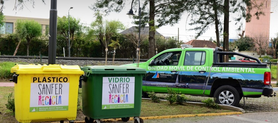 El Programa “Sanfer Recicla” juntó en su primer mes más de 500 kilos en plástico y vidrios