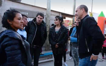 Anita Martínez visitó un operativo de zoonosis y el comedor ‘Que nunca nos falte’ en San Jorge