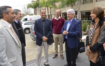 El embajador de la India visitó San Fernando para reunirse con comerciantes y empresarios