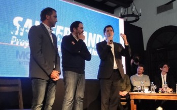 Wado de Pedro estuvo en el INEF para respaldar la candidatura de Matías Molle: «Espero que San Fernando se sume al tren del desarrollo»