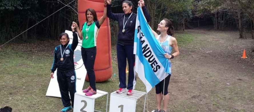 La corredora Mariela Gallini se subió al podio en el Campeonato Nacional de Montaña