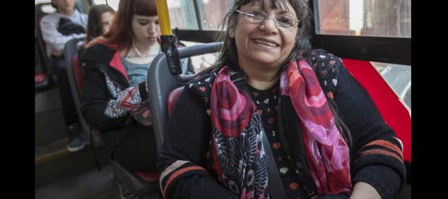 Los pasajeros de la línea 60 celebraron la reanudación del servicio, tras 42 días de paro