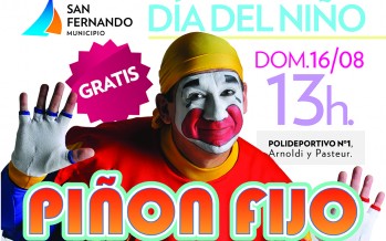 Piñón Fijo se presentará en el Polideportivo N°1 por el Día del Niño