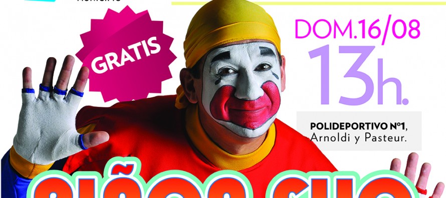 Piñón Fijo se presentará en el Polideportivo N°1 por el Día del Niño