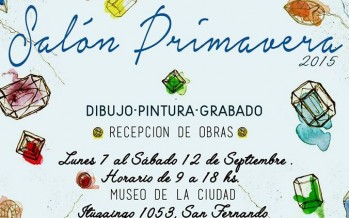 Se inició la convocatoria para el 21° Salón Primavera de dibujo, pintura y grabado