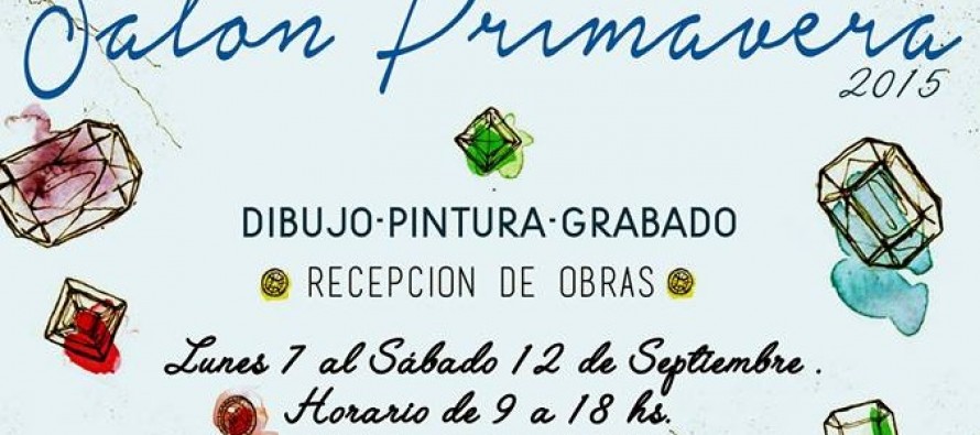 Se inició la convocatoria para el 21° Salón Primavera de dibujo, pintura y grabado