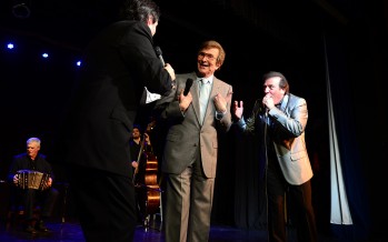 Sábado de tango en el Teatro Martinelli, junto a Silvio Soldán