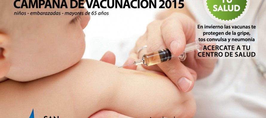 El Municipio informó que se aplican las vacunas de calendario y antigripal en todos los Centros de Salud