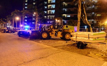 Operativo ante el alerta de sudestada