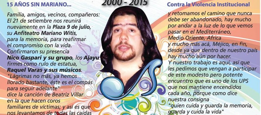 Música por justicia por Mariano Witis