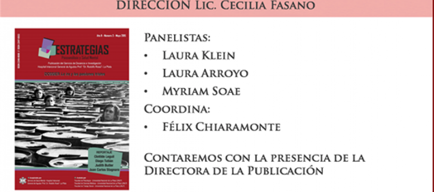 Presentación de la revista “Estrategias, psicoanálisis y salud mental” en el Colegio de Psicólogos – Distrito XV