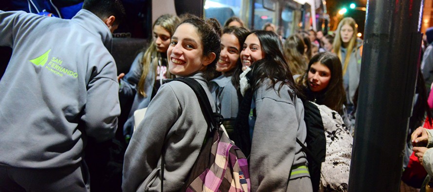 La delegación de San Fernando partió a Mar del Plata para las finales de los Juegos BA 2015
