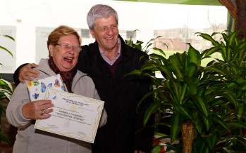 Reconocimiento a los jubilados que participaron del programa de reciclaje