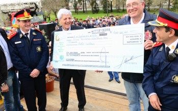 Se colocó la piedra fundamental del Nuevo Cuartel de Bomberos de San Fernando